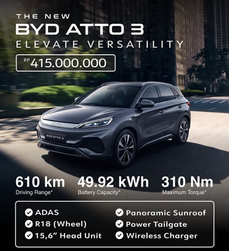 BYD ATTO 3  2026 Ready stok ⚡